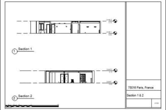 create floor plan from PDF, cad to bim, revit