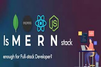 be your full stack web developer as a mern stack developer