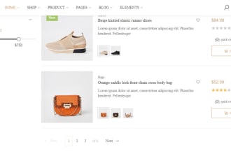 build an ecommerce website with an admin panel