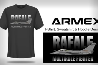 design air force, navy, marines or army tshirt or sweatshirt