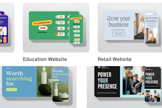 create stunning website using canva and make it live