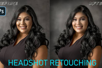 do retouch photoshop business headshot corporate portrait photo