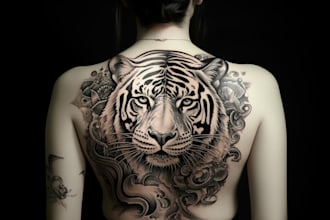 make  a watercolor tattoo design