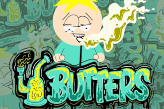 create graffiti wallpaper with psychedelic color theme