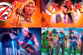 design you a professional 3d valorant thumbnail