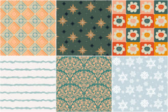 make you a modern and amazing seamless pattern design