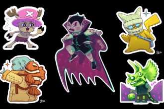 create a premium stylized cartoon character
