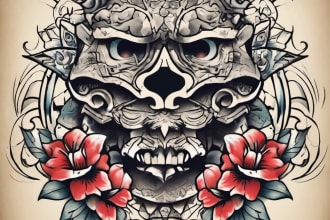 do traditional or old school tattoo designs for you