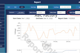 develop dynamic report generator web page in ignition scada
