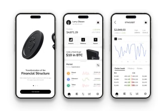 design modern app UI UX design, appstore screenshots, figma app design