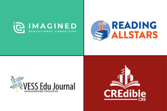 do education logo for school, college, university