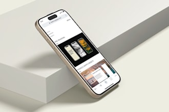 design a creative landing page or website