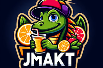 do make, dragon, juss, flaver, mascot logo design