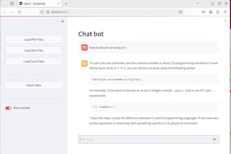 develop chatbots using gpt and llama and fine tune on your data