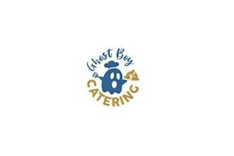 ghost boy catering logo design