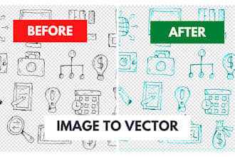 convert image to vector, vector art, photo to svg, convert to vector graphics