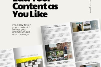 design classic digital layout for your publication