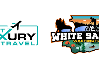 do vintage travel logo with source files