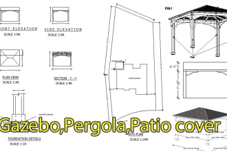 gazebo,pergola patio cover design