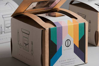 create a pixel perfect packaging box design