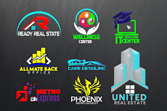 do creative and  unique business logo design