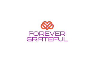 design awesome forever grateful logo
