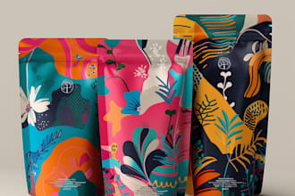 make a modern packaging design