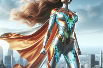 make a lady superhero designs for you