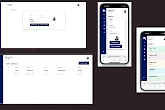 design UI for dashboards, web apps, crms, and admin panels