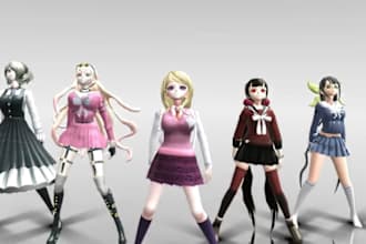convert mmd model to vrm model or convert vrm to mmd model
