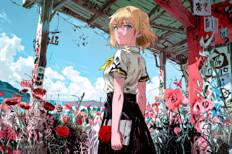 create manga or anime art