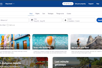 design travel affiliate agency accommodation hotel booking food blog website