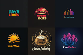 create unique logo design for your business by ai midjourney