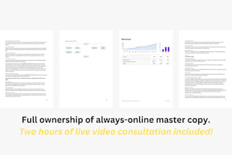 write your partnership business plan