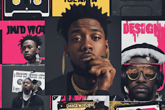design album, single or mixtape cover art