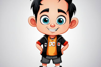 create illustration cartoon character or mascot