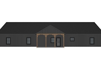 do expert 3d barn dominium ,3d cabin cottage 3d farmhouse design