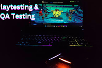 play and QA test your game