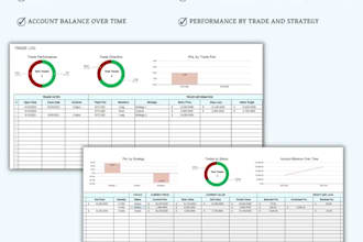 create a crypto trading journal in excel and google sheets