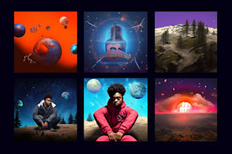 draw unique album cover mixtape cover or single cover art