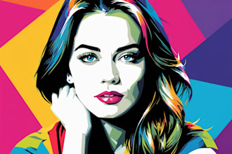 make awesome color wpap pop art portrait