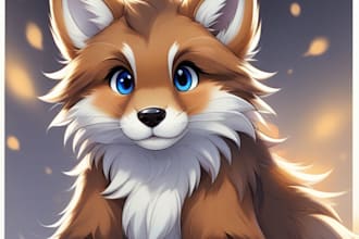 draw furry and cute art for you