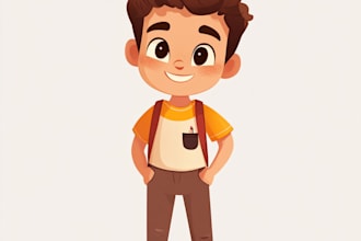 design cartoon mascot or character mascot art