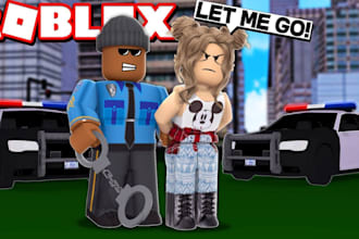 develop roblox map, city map and asset,roblox character, roleplay roblox, gui,ui