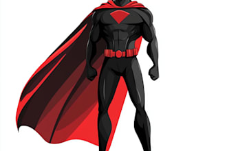make superhero comic characters or cartoons