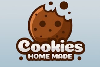 creative cookies logo for your business