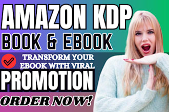 do children KDP book promotion, amazon booktok promotion, viral ebook marketing
