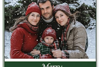 make a custom christmas card