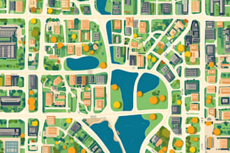 design unique vector map illustration or street map