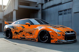 do creative vehicle wrap, car wrap
